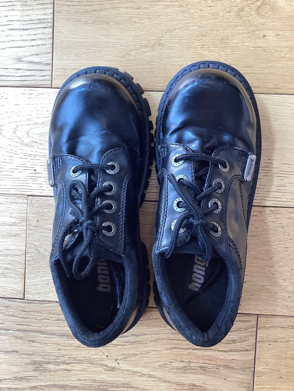 Bongo 1990’S Vintage Ronnie black Oxford sneakers